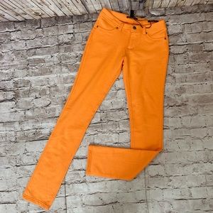 Dinamit Jeans skinny fit orange pants size M.
